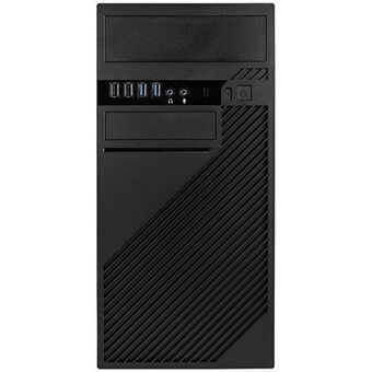  Корпус InWin EFS712 Black (6195517) Mini Tower U3*2+U2*2+A(HD) + front fan holder + Screwless mATX (без блока питания) 