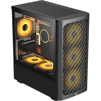  Корпус Formula Air Mesh G3 черный без БП mATX 4x120mm 2x140mm 2xUSB3.0 audio bott PSU 