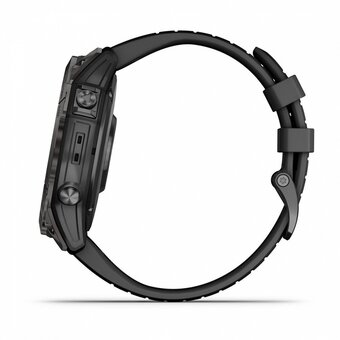  Smart-часы Garmin Fenix 7X Pro Sapphire Solar Edition (010-02778-11) Титановый угольно-серый корпус с DLC-покрытием 