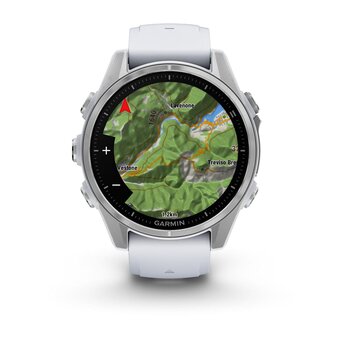  Smart-часы Garmin Fenix 8 (010-02903-00) белый/серебристый 