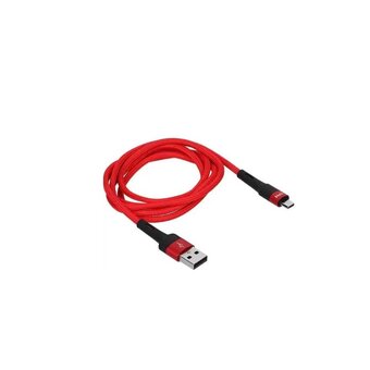  Кабель TFN TFN-C-ENV-MIC1MRD microUSB Envy 1.2m нейлон red 
