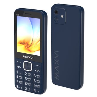  Мобильный телефон Maxvi K28 blue 
