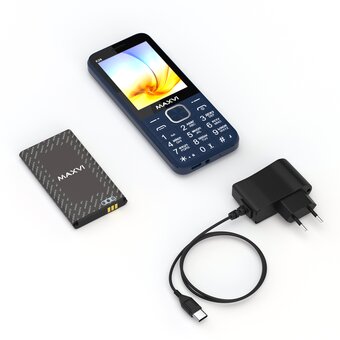  Мобильный телефон Maxvi K28 blue 