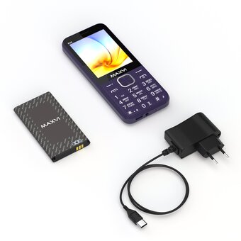  Мобильный телефон Maxvi K28 purple 