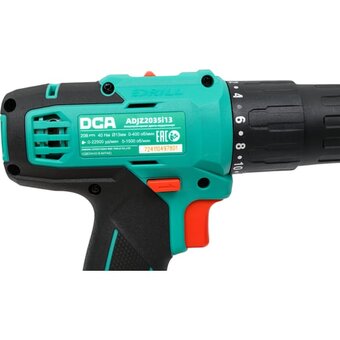  Дрель-шуруповерт DCA ADJZ2035i13 (Type AM) 2АКБ+ЗУ 