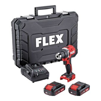  Дрель-шуруповерт FLEX DD 2G 18.0-EC LD/2.5 Set (519049) 2АКБ+ЗУ 