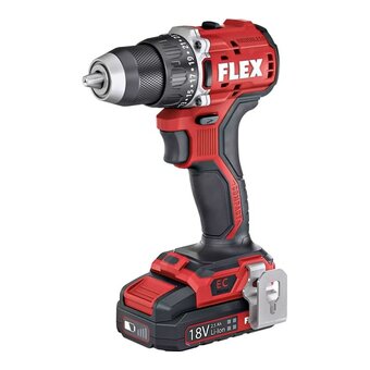  Дрель-шуруповерт FLEX DD 2G 18.0-EC LD/2.5 Set (519049) 2АКБ+ЗУ 