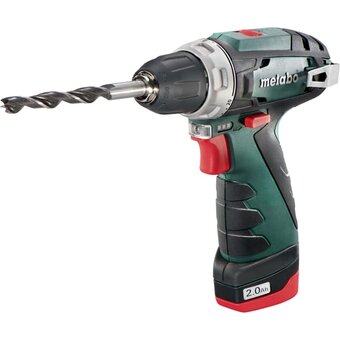  Дрель-шуруповерт Metabo PowerMaxx BS Basic Plus (618140310) 2АКБ+ЗУ 