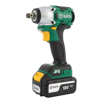  Гайковёрт Sata 51073 2АКБ+ЗУ ударный 