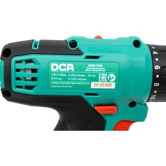  Дрель-шуруповерт DCA ADJZ1202 (Type E) 2АКБ+ЗУ 