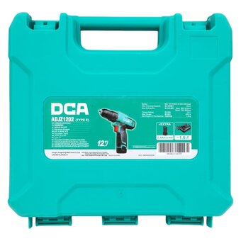  Дрель-шуруповерт DCA ADJZ1202 (Type E) 2АКБ+ЗУ 