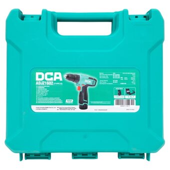  Дрель-шуруповерт DCA ADJZ1602 (Type E) 2АКБ+ЗУ 