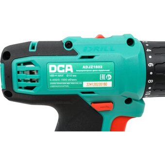  Дрель-шуруповерт DCA ADJZ1602 (Type E) 2АКБ+ЗУ 