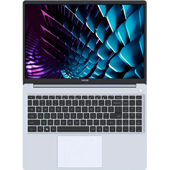  Ноутбук Tecno MegaBook K16SDA (71003300342) Ryzen 5 7430U 16Gb SSD512Gb AMD Radeon Graphics 16" IPS WUXGA (1920x1200) Windows11 Home silver WiFi BT Cam 