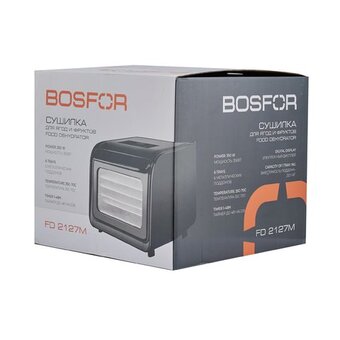  Сушилка для овощей, фруктов BOSFOR FD 2127M 