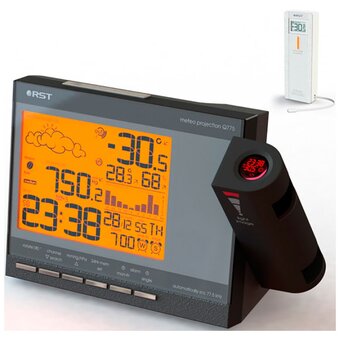  Часы-метеостанция RST meteo projection Q775 RST32775 графит 