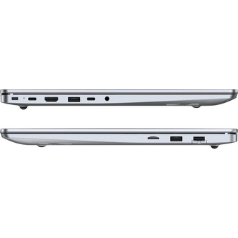  Ноутбук Tecno MegaBook K16SDA (71003300425)Ryzen 5 7430U 8Gb SSD256Gb AMD Radeon Graphics 16" IPS WUXGA (1920x1200) Windows 11 Home silver WiFi BT Cam 
