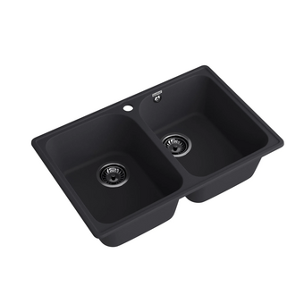  Кухонная мойка GranFest Quarz GF-Z-15 черный 