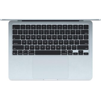  Ноутбук Apple MacBook Air A3240 (MC6T4HN/A) 13.6", 2025, Retina, Apple M4 10 core 4ГГц, 10-ядерный, 16ГБ 256ГБ SSD, macOS, голубой 