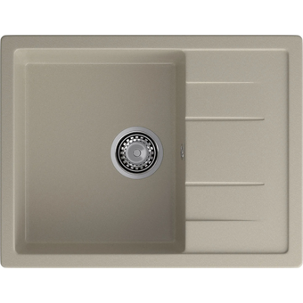  Кухонная мойка GranFest Quadro GF-Q650L топаз 