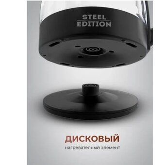  Электрочайник Steel Edition A31С красный 