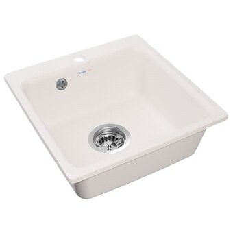  Кухонная мойка GranFest Smart GF-SM430 белый 