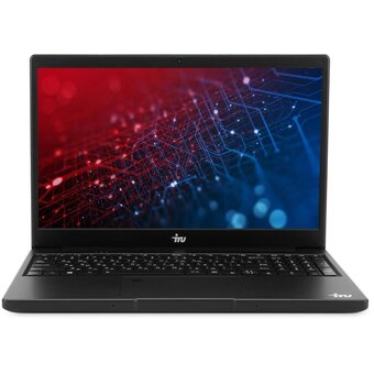  Ноутбук IRU Оникс 15U (2064542) Core i5 1135G7 16Gb SSD1Tb Intel Iris Xe graphics 15.6" IPS FHD (1920x1080) FreeDOS black 8000mAh 