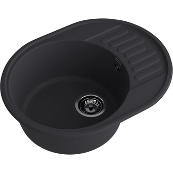  Кухонная мойка GranFest Quarz GF-Z-58 черный 
