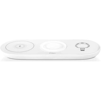  СЗУ TTEC 2KS21 SmartCharger Air/iPhone/Apple Watch/AirPods Wireless Fast Charger/PD 20W Travel Charger White 