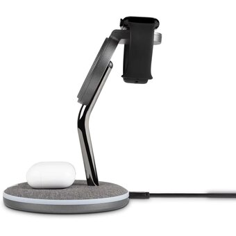  Беспроводное ЗУ TTEC 2KS20 AirCharger Trio M MagSafe 3-in-1 iPhone&Apple Watch&AirPods Wireless Fast charger Black 