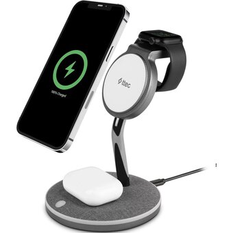  Беспроводное ЗУ TTEC 2KS20 AirCharger Trio M MagSafe 3-in-1 iPhone&Apple Watch&AirPods Wireless Fast charger Black 