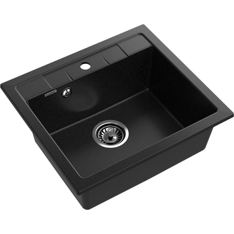  Кухонная мойка GranFest GF-Q561 черный 