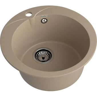  Кухонная мойка GranFest Rondo GF-R480 песочный 