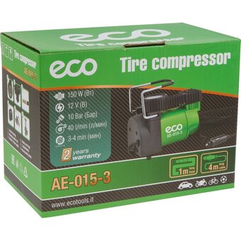  Автомобильный компрессор ECO AE-015-3 