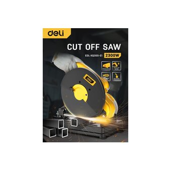  Пила монтажная Deli DL-XQ355-E1 отрезная 2300Вт 
