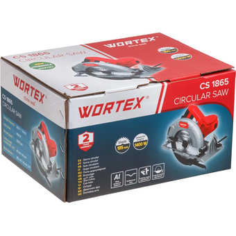  Пила циркулярная Wortex CS 1865 (1333550) 