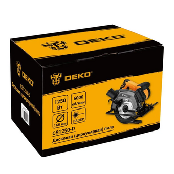  Пила циркулярная Deko CS1250-D (083-1100) 