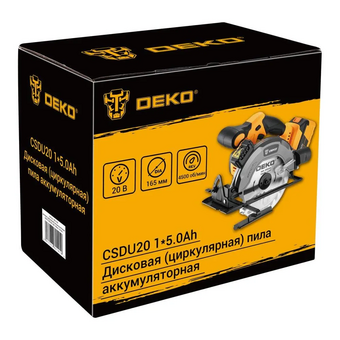  Пила циркулярная Deko CSDU20 (083-1104) 