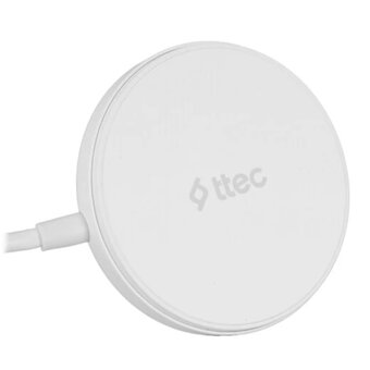  Беспроводное ЗУ TTEC 2KS30B AirCharger M+ MagSafe Wireless Charger&PD Charger White 