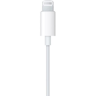  Наушники Apple EarPods MMTN2ZM/A 1.1м Lightning белый 