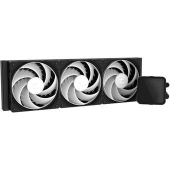  СВО Zalman Alpha2 A36 DS (Alpha2A36 DS Black) ARGB Soc-AM5/AM4/1151/1200/2066/2011/1700 черный 4-pin 29.7dB CU LCD 350W Ret 