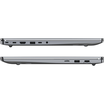  Ноутбук Tecno MegaBook K16SDA (71003300343) Ryzen 5 7430U 16Gb SSD1Tb AMD Radeon Graphics 16" IPS WUXGA (1920x1200) Windows 11 Home grey WiFi BT Cam 
