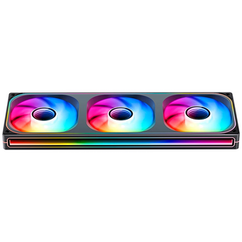  Вентилятор JONSBO ZB-360B (3 in 1) 120х120х28мм (PWM, ARGB LED, 700-2400об/мин, черный) Retail 