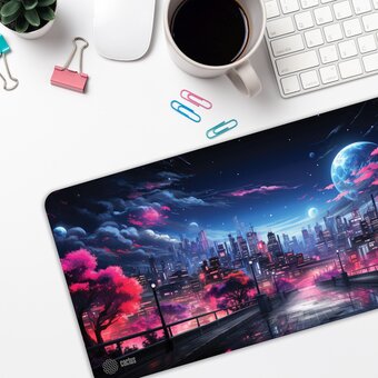  Коврик для мыши Cactus CS-MP-PRO14XXL Fantasy space 900x400x3мм 