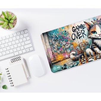 Коврик для мыши Cactus Game Over CS-MP-COR01XXL 900x400x4мм 