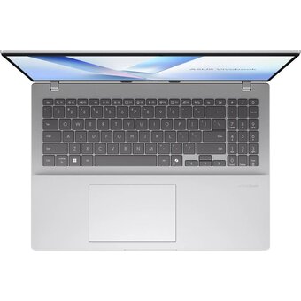  Ноутбук Asus VivoBook 16 M1607KA-MB037 (90NB15F2-M001C0) Ryzen AI 5 340 16Gb SSD512Gb AMD Radeon 840M 16" IPS WUXGA (1920x1200) без ОС silver WiFi 