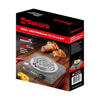  Настольная плитка Sakura ПЭ-02 графит 