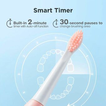  Набор зубных электрощеток Bitvae D2 Daily Toothbrush D2+D2 Bundle (B+P) 