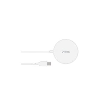  Беспроводное ЗУ TTEC 2KS29B AirCharger M+ MagSafe Wireless Charger White 
