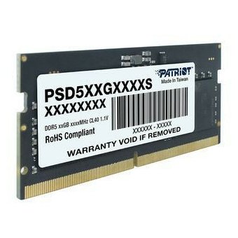  ОЗУ Patriot CL40 (PSD58G480041S) DDR5 8Gb 4800MHz RTL PC5-38400 SO-DIMM 260-pin 1.1В single rank 